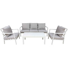 Kyoto 4 Piece Aluminium Outdoor Sofa Set - DG52