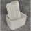 Curver 4 A6 Cream Rattan Effect Storage Basket Tray Curver Small Desk Tidy 2