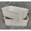 Curver 2 A6 Cream Rattan Effect Storage Basket Tray Curver Small Desk Tidy 3