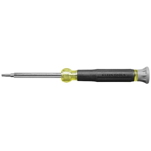 Klein Tools 32585 4-in-1 Electronics Screwdriver, TORX, Yellow/Black