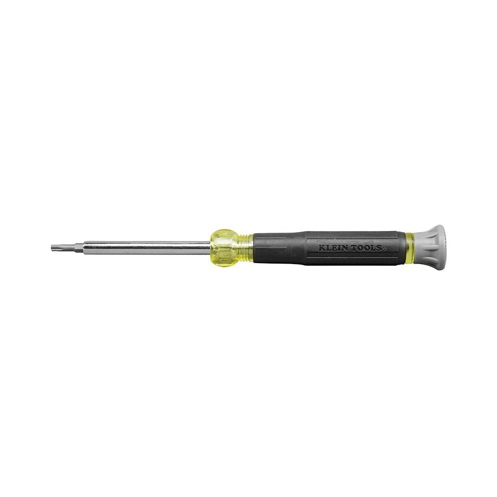 Klein Tools 32585 4-in-1 Electronics Screwdriver, TORX, Yellow/Black