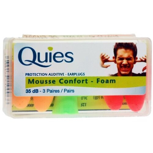 Quies Quies Protection Auditive - Earplugs 35dB-3 Pairs