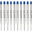 Parker Parker QUINKflow Ballpoint Pen Ink Refills | Medium Tip | Blue | 10 Count 2