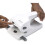 Rapesco 1383 Hole Punch Zero-65 Heavy Duty, 65 Sheet Capacity - White 3