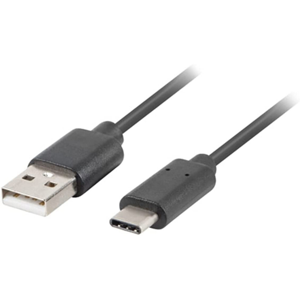 Lanberg Black Usb Cable Ca-Usbo-20Cu-0018-Bk Usb-A To Usb Type-C Qc 3.0 1.8M