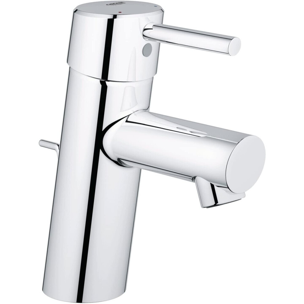 Grohe 3220410E Concetto Bathroom Tap (Pop-Up Waste, Regular Spout And Ecojoy)