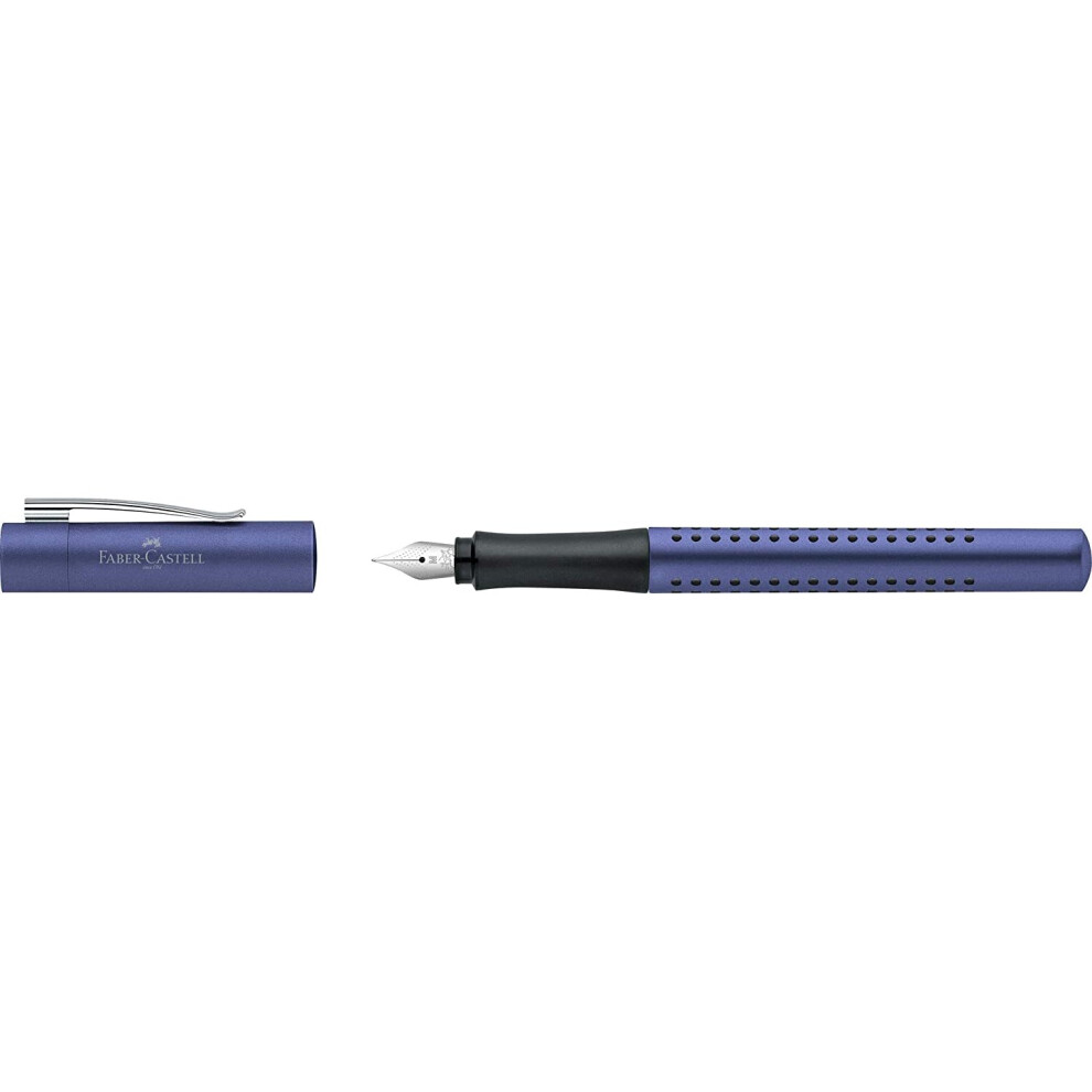 Faber-Castell 140902 Grip 2011 M Fountain Pen - Blue
