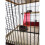 Little-Friends Hamster Cage Maroon Colour With Accessories Three Platforms -The Grand 8