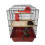 Little-Friends Hamster Cage Maroon Colour With Accessories Three Platforms -The Grand 2