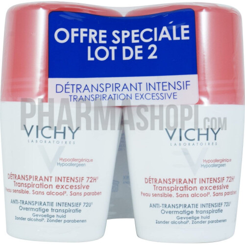 Vichy Vichy 72 Hours Excessive Transpiration Deodorant Roll-On 100 ml