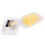 Royle Clear Plastic Butter Dish Box with Lid 2
