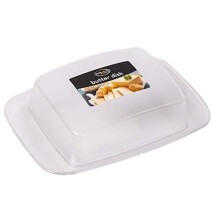 Royle Clear Plastic Butter Dish Box with Lid
