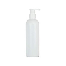250ml Slimline (HDPE) REFILLABLE Plastic Bottle with Pump - Fits into Our Massage Oil Warmer