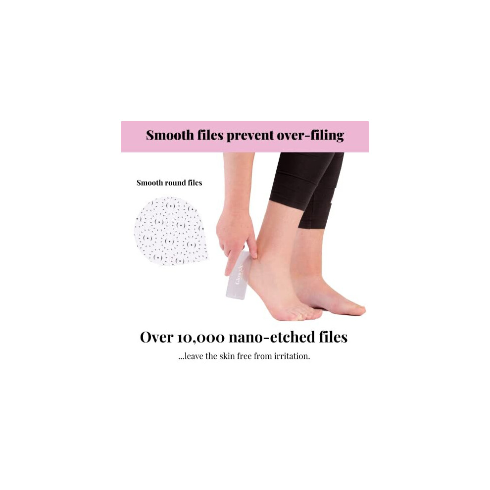 SCHOLL Nano-Glass Foot Filer for Comfortable, Gentle Hard Skin and