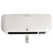 MYLEK Electric Over Door Heater Screen 2kw Heater Air Curtain with Thermostat, PTC Element, Remote Control and Timer - ErP Compliant