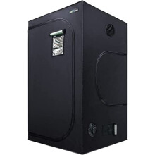 SunStream Hydroponic Grow Tent 48"x48"x80" for Indoor Seedling Plant Growing, Water-Resistant