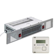 Smiths Space Saver 3kW Electric Kitchen Plinth Heater SS3E with Brushed Steel Effect Grille - Room size upto 58 cubic metres- 5 Years Parts & Lab
