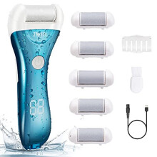 Callus Remover for Feet, Electric Foot File Rechargeable Foot Scrubber Pedicure Tools for Feet Electronic Callus Shaver Waterproof Pedicure kit f