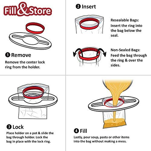Fill & Store Bag Holder by Final Touch 1