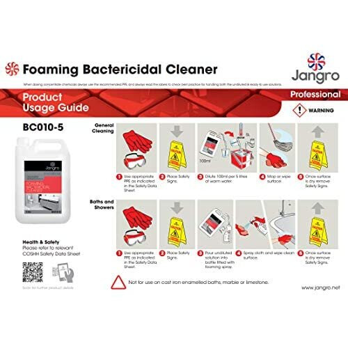 JANGRO PREMIUM FOAMING BACTERICIDAL CLEANER 2