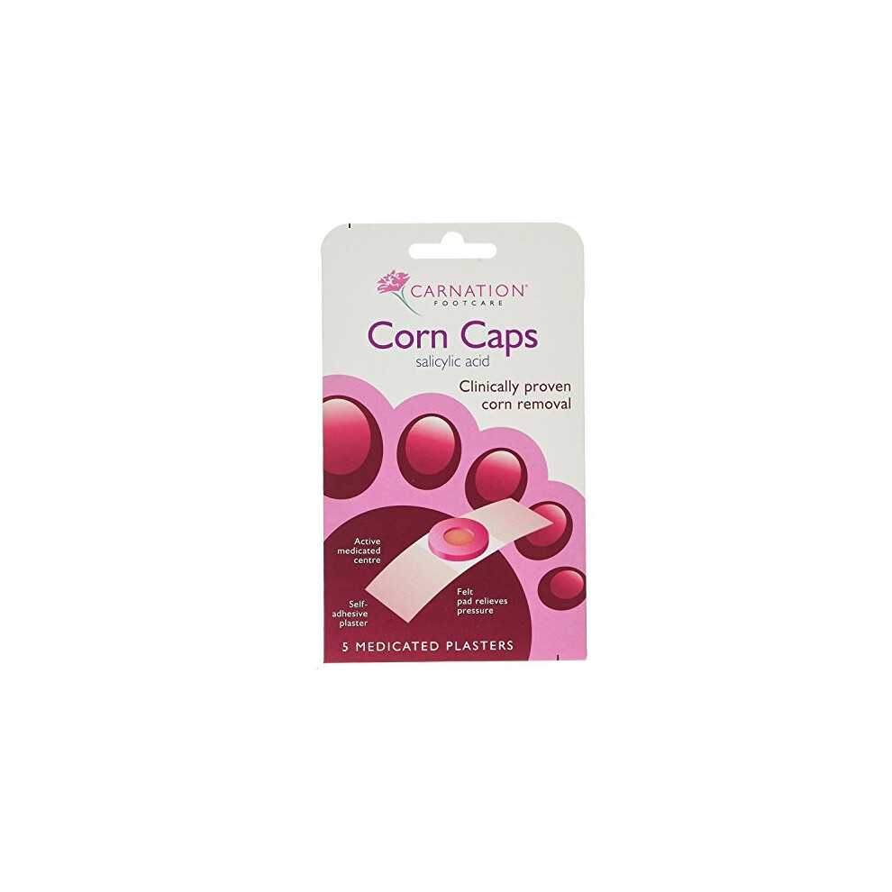 Carnation Footcare Carnation Corn Caps (5 In A Pack) **3 Pack Deal**