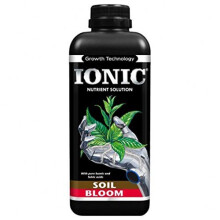 Growth Technology Ionic Hydroponic Nutrient Solution Soil Bloom 1 Litre