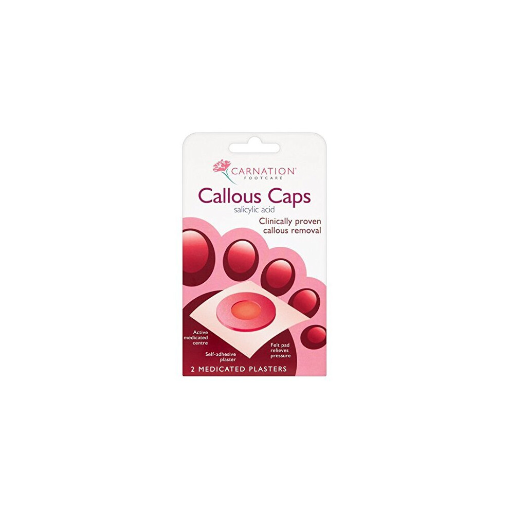 Carnation Footcare Callous Caps 2S