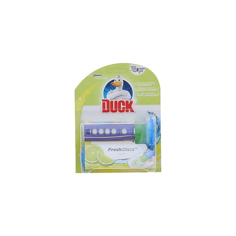 TOILET DUCK 36 ml Fresh Disc Gel Lime