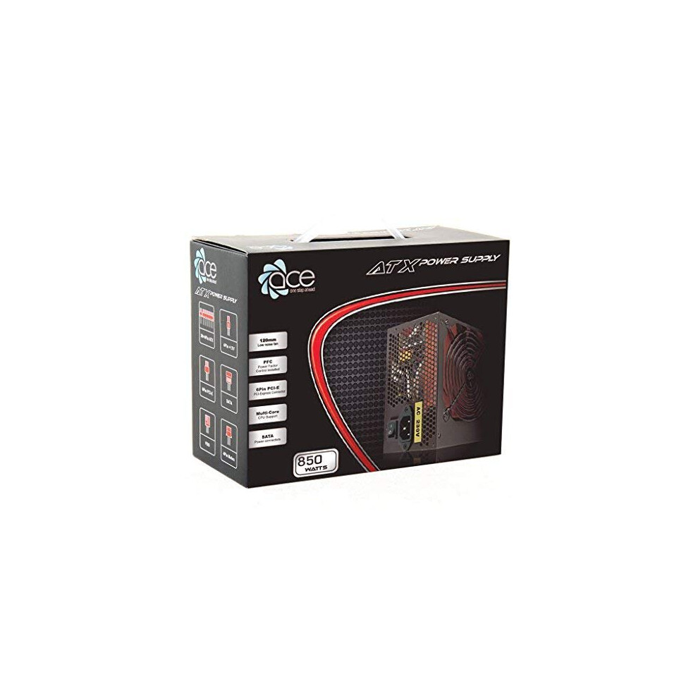 Switching Power Supply Psu 850W Atx With 12Cm Silent Fan/For Pc Computer/Ichoose Black 3041136935764