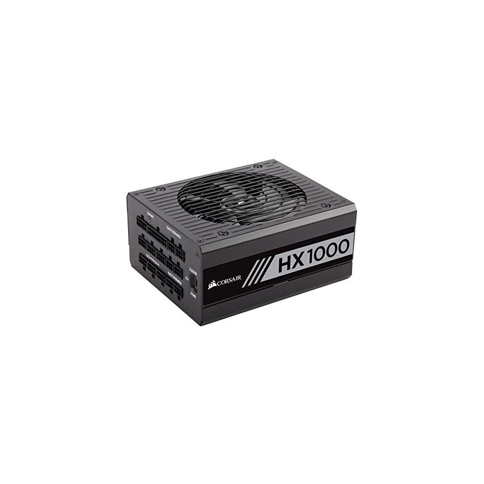 Corsair HX Series, HX1000, 1000 Watt, 80+ Platinum Certified, Fully Modular Power Supply