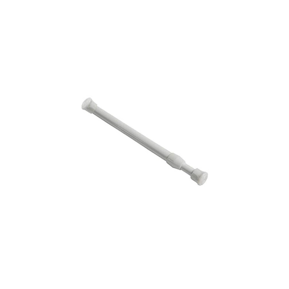 White Spring Loaded Tension Rod 140-250cm (55-89") Nets at Home-image-OPC-P8YBBQX-NEW