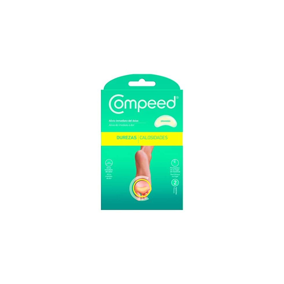 Compeed Dressings, Hardness, Callus, Large, PackÂ ofÂ 2