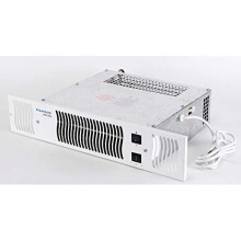 Diamond 500 Central Heating Kitchen Plinth Heater: White Grille Under Cupboard Heater