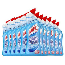 Harpic Active Fresh Toilet Cleaner Gel, Marine Splash, Pack of 12