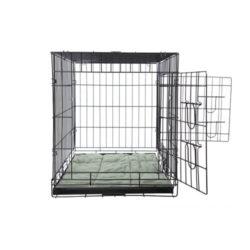 Confidence Pet Deluxe 30" 2 Door Dog Cage Crate with Bed Medium 2