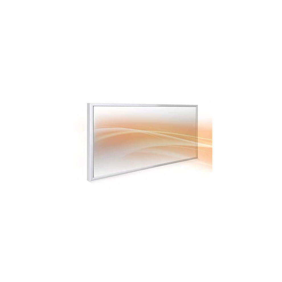 SUNHEAT 580W Far Infrared Panel Heater - Electric Heater Panel - Wall Mounted - Suspended Ceiling - Indoor, Domestic, Living Room, Bedroom, IP54