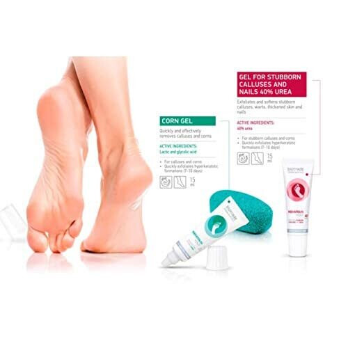 BiotradeTM Keratolin Corn Remover gel 15 ml, Exfoliates and Softens