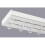 KARPOL Double Curtain Rail Track PCV Ceiling SET with HOOKS 236cm 1