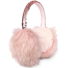 Kids Earmuffs Girls Boys Ear muffs in Plush and Flip Sequin Design