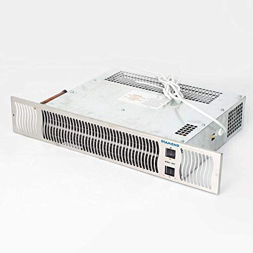 Bidex 900 Central Heating Kickspace Kitchen Plinth Heater - Steel Grill