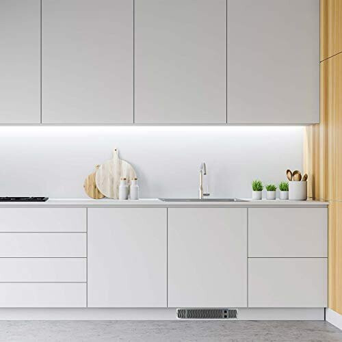 Bidex 900 Central Heating Kickspace Kitchen Plinth Heater - Steel Grill 1