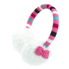 Girls Earmuffs Kids Knitted Ear Muffs Winter in Plush Design