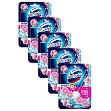 Domestos Power 5. Pink Magnolia. Toilet Block. Pack of 5