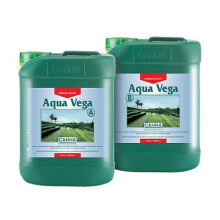 CANNA Aqua Vega A+B Growth Bloom Plant Nutrients Hydroponics 1, 5 & 10 Litre (10 Litre A+B)