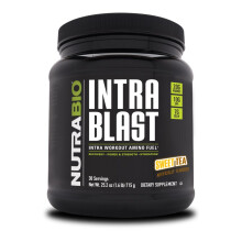 NutraBio, Intra Blast, Combustível de Aminoácidos de Treino, Chá doce, 1,6 lb (715 g)