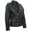 (XL) Mens Black ''Ghostrider'' Leather Biker Jacket 2