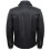 (XL) Mens Black Retro Cowhide Leather Harrington Jacket 3