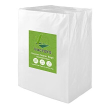 VacYaYa 200 Bags 28x40cm Vacuum Food Sealer Machine Freezer Storage Bags,Vac Seal a Meal Bags with BPA Free and Heavy Duty Sous Vide Vaccume Seal