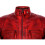 (M) Mens Red Zipped Leather Racing QuiltedBiker Jacket 4