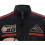 (S) Mens Black Retro Zipped Leather Racing BikerJacket 4